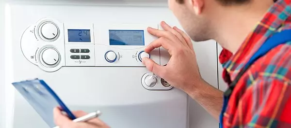 servicing an electric boiler